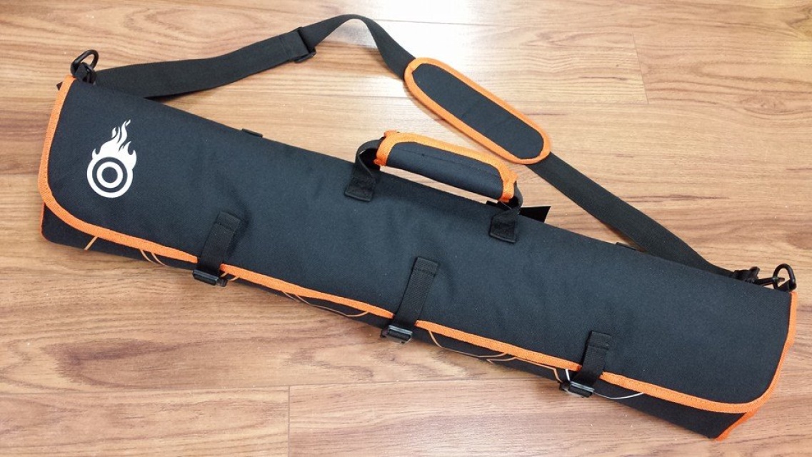 Mybo soft roll up recurve case with 